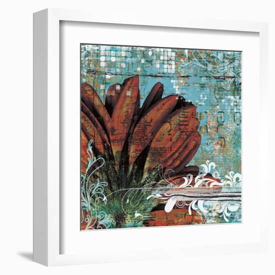 Graffiti Gerbera-Christina Lazar-schuler-Framed Giclee Print