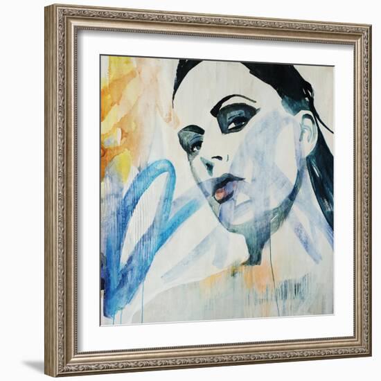 Graffiti Girl-Clayton Rabo-Framed Giclee Print