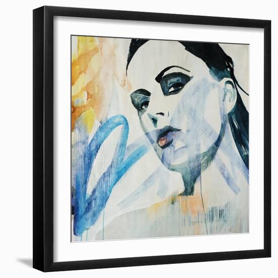 Graffiti Girl-Clayton Rabo-Framed Giclee Print