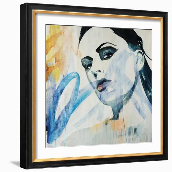 Graffiti Girl-Clayton Rabo-Framed Giclee Print