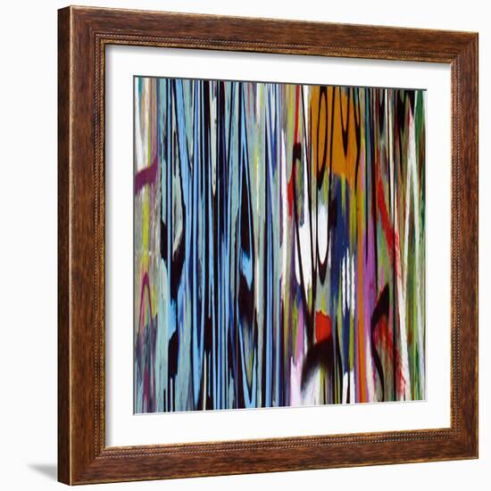 Graffiti II-Tony Koukos-Framed Giclee Print