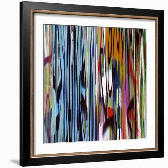 Graffiti II-Tony Koukos-Framed Giclee Print