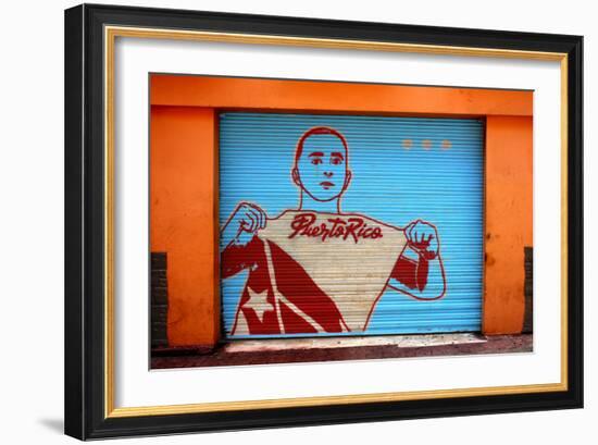 Graffiti in San Juan Puerto Rico-null-Framed Photo