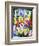 Graffiti Love I-null-Framed Premium Giclee Print