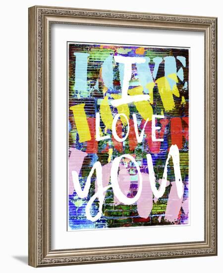 Graffiti Love II-null-Framed Art Print