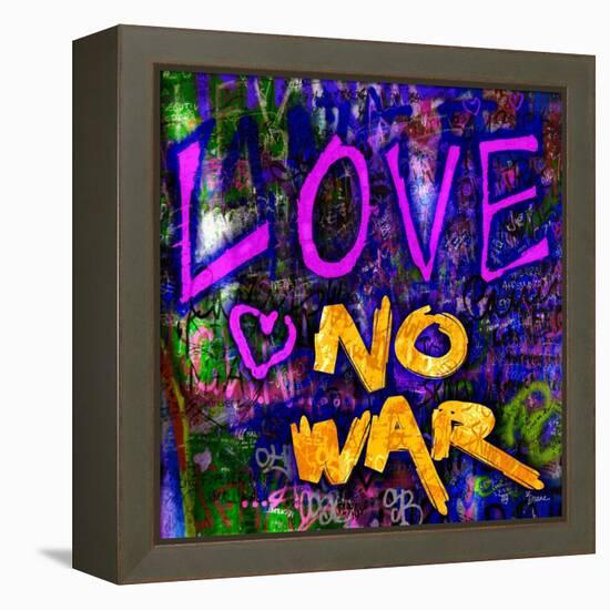 Graffiti Love-Diane Stimson-Framed Stretched Canvas