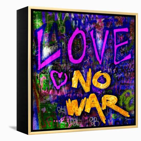 Graffiti Love-Diane Stimson-Framed Stretched Canvas
