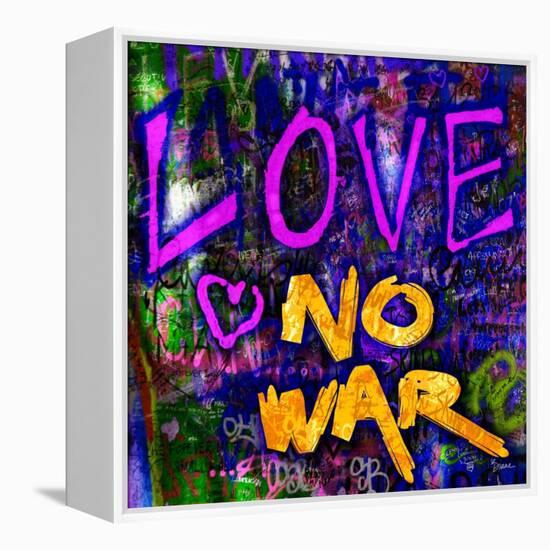 Graffiti Love-Diane Stimson-Framed Stretched Canvas