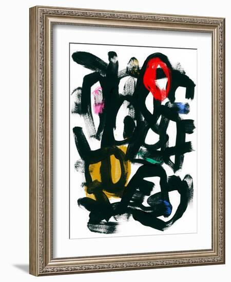 Graffiti Pop II-June Vess-Framed Art Print