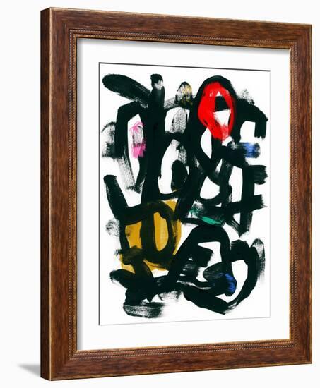 Graffiti Pop II-June Vess-Framed Art Print