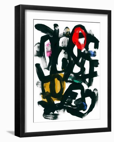 Graffiti Pop II-June Vess-Framed Art Print