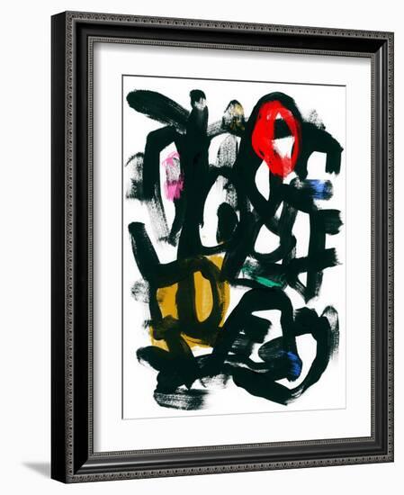 Graffiti Pop II-June Vess-Framed Art Print