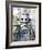 Graffiti Robot Color-Roseanne Jones-Framed Giclee Print