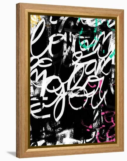 Graffiti Scribe II-June Vess-Framed Stretched Canvas