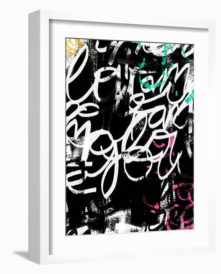 Graffiti Scribe II-June Vess-Framed Art Print