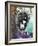 Graffiti Sketch Skull-Roseanne Jones-Framed Giclee Print