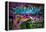 Graffiti Wall Urban Art-SergWSQ-Framed Stretched Canvas