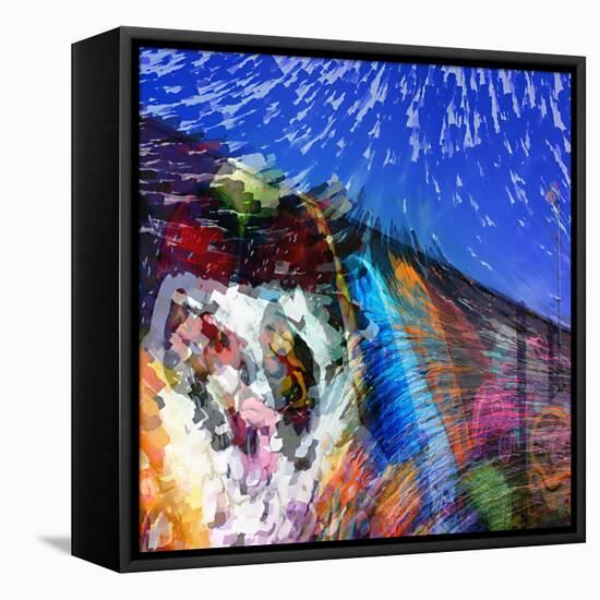 Graffiti Wall-Ursula Abresch-Framed Premier Image Canvas