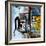 Graffiti with Telephone-Dmitriip-Framed Art Print