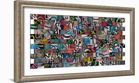 Graffiti-Sharon Elphick-Framed Giclee Print