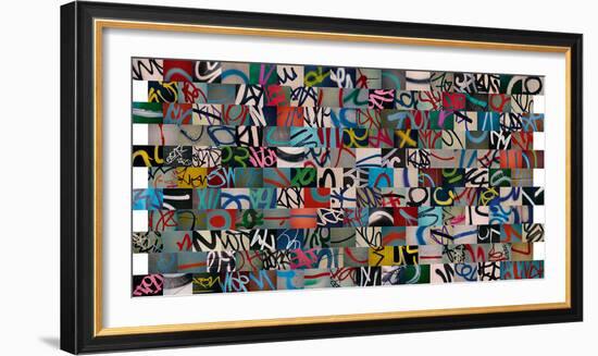 Graffiti-Sharon Elphick-Framed Giclee Print