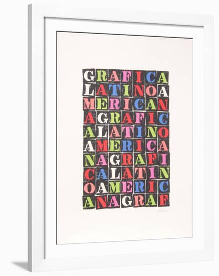 Graficalatinamericana-Antonio Frasconi-Framed Limited Edition