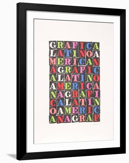 Graficalatinamericana-Antonio Frasconi-Framed Limited Edition