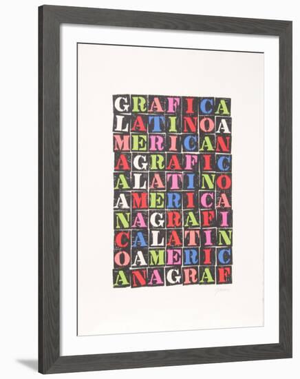 Graficalatinamericana-Antonio Frasconi-Framed Limited Edition