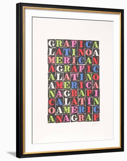 Graficalatinamericana-Antonio Frasconi-Framed Limited Edition