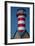 Grafton Illinois Red and White Striped Lighthouse-Joseph Sohm-Framed Photographic Print
