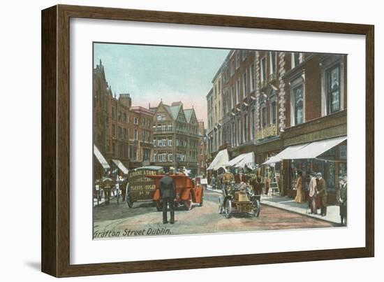 Grafton Street, Dublin, Ireland-null-Framed Art Print