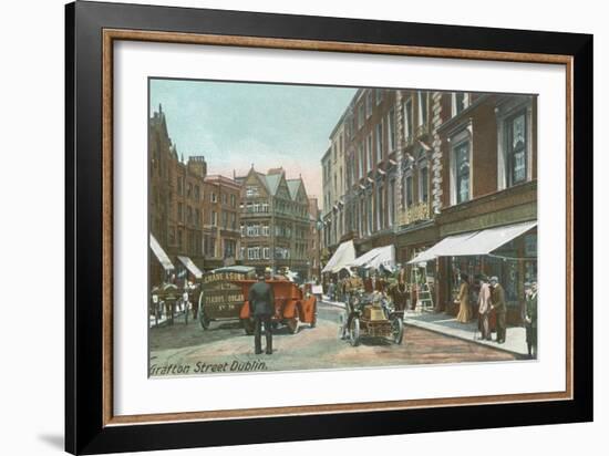 Grafton Street, Dublin, Ireland-null-Framed Art Print