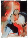 Close-Up Kiss, 1988-Graham Dean-Giclee Print