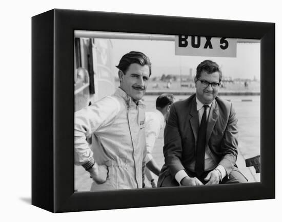 Graham Hill, 1960s-null-Framed Premier Image Canvas