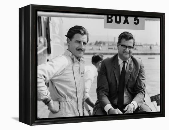 Graham Hill, 1960s-null-Framed Premier Image Canvas