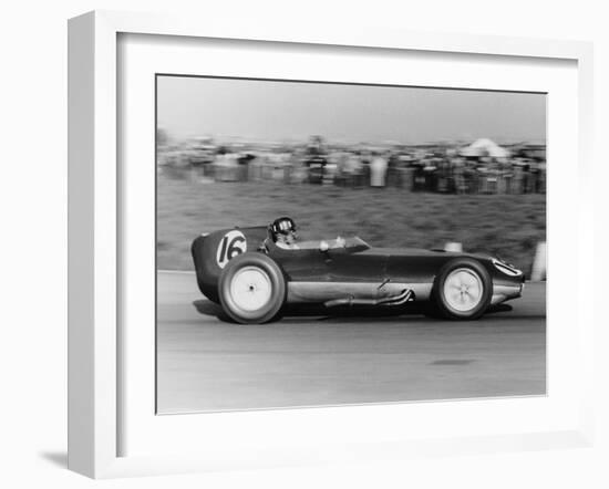 Graham Hill in a Lotus Climax, Aintree 200, Liverpool, 18 April 1959-Maxwell Boyd-Framed Photographic Print