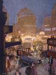 Piccadilly Circus-Graham Simmons-Mounted Art Print