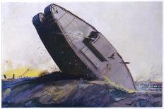 Tank on Rough Ground-Graham Simmons-Premium Giclee Print