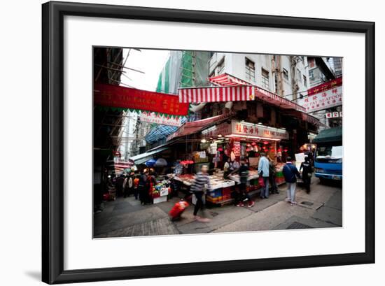 Graham Street Market I-Erin Berzel-Framed Photographic Print