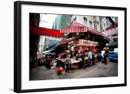 Graham Street Market I-Erin Berzel-Framed Photographic Print