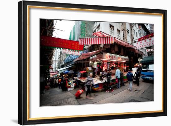 Graham Street Market I-Erin Berzel-Framed Photographic Print