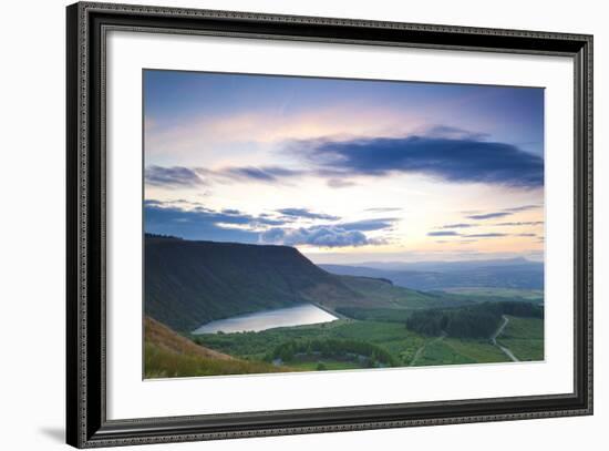 Graig Y Llyn, Rhigos, Llyn Fawr, Rhondda, Glamorgan, Wales, United Kingdom, Europe-Billy Stock-Framed Photographic Print