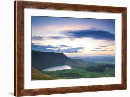 Graig Y Llyn, Rhigos, Llyn Fawr, Rhondda, Glamorgan, Wales, United Kingdom, Europe-Billy Stock-Framed Photographic Print