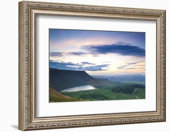 Graig Y Llyn, Rhigos, Llyn Fawr, Rhondda, Glamorgan, Wales, United Kingdom, Europe-Billy Stock-Framed Photographic Print