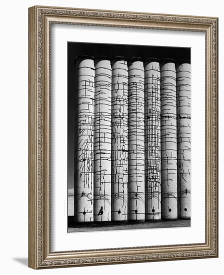 Grain Elevator-Andreas Feininger-Framed Photographic Print