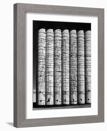 Grain Elevator-Andreas Feininger-Framed Photographic Print
