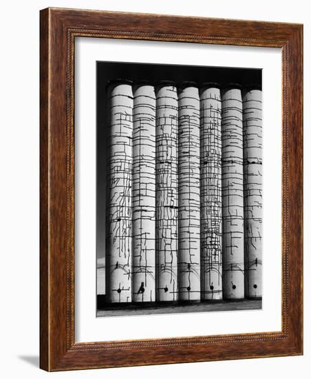 Grain Elevator-Andreas Feininger-Framed Photographic Print