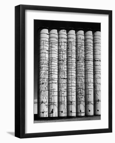 Grain Elevator-Andreas Feininger-Framed Photographic Print