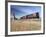 Grain Elevators and Wheat Train, Saskatchewan, Canada-Walter Bibikow-Framed Photographic Print