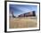 Grain Elevators and Wheat Train, Saskatchewan, Canada-Walter Bibikow-Framed Photographic Print